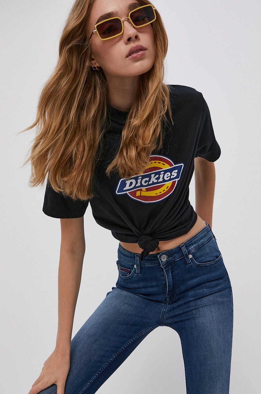 Dickies Tričko dámské černá barva DK0A4XCABLK-BLACK - Pepit.cz