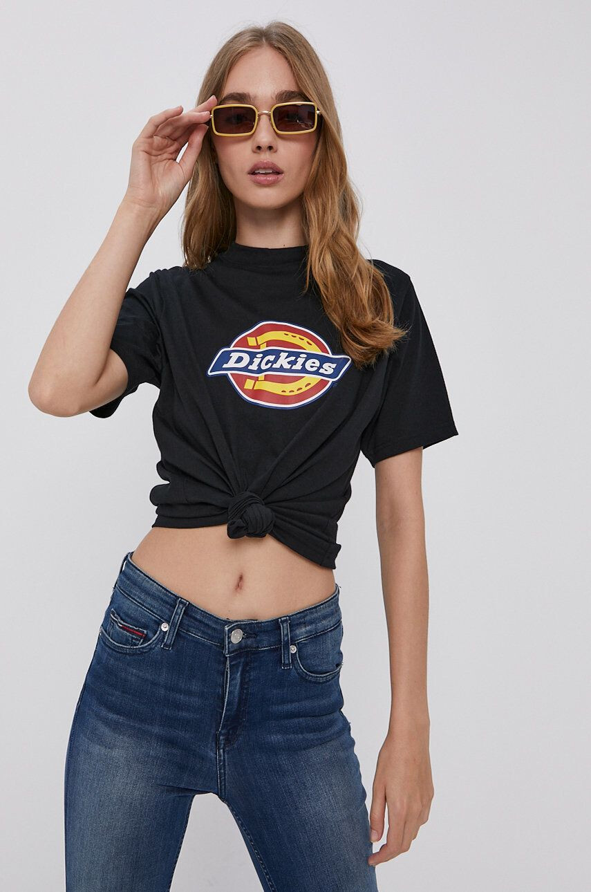 Dickies Tričko dámské černá barva DK0A4XCABLK-BLACK - Pepit.cz