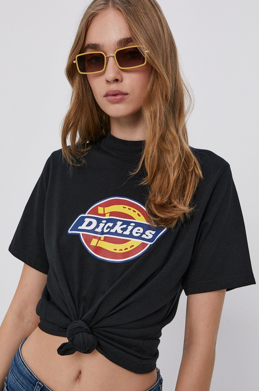 Dickies Tričko dámské černá barva DK0A4XCABLK-BLACK - Pepit.cz