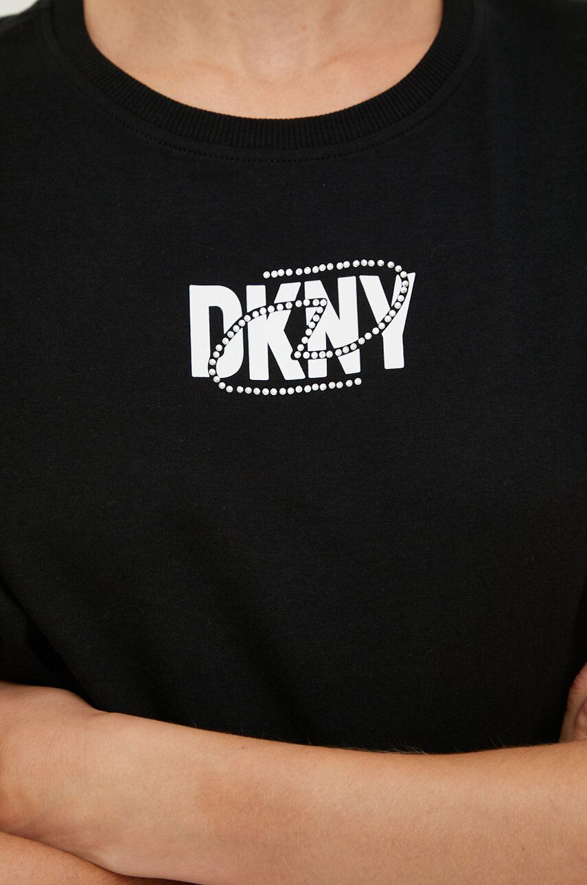 DKNY Bavlněné tričko - Pepit.cz