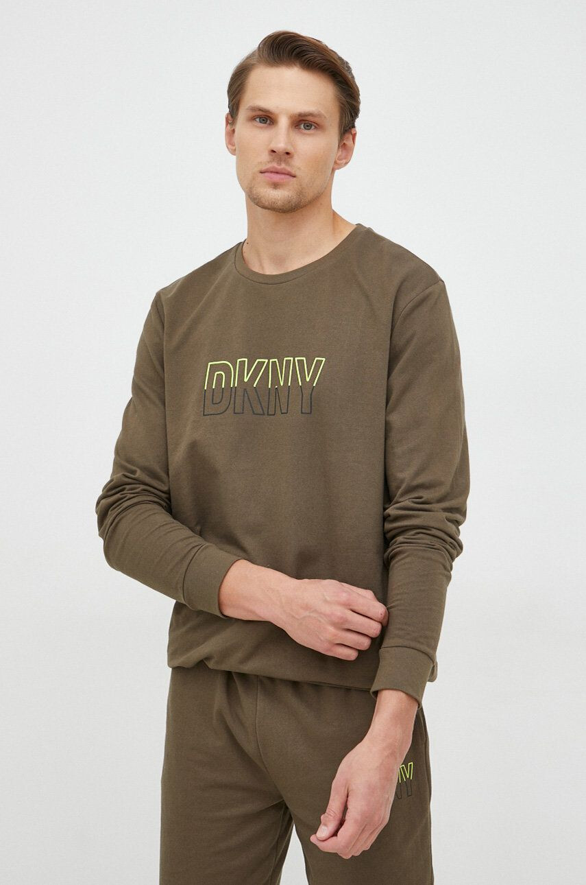 DKNY Bavlněná mikina - Pepit.cz