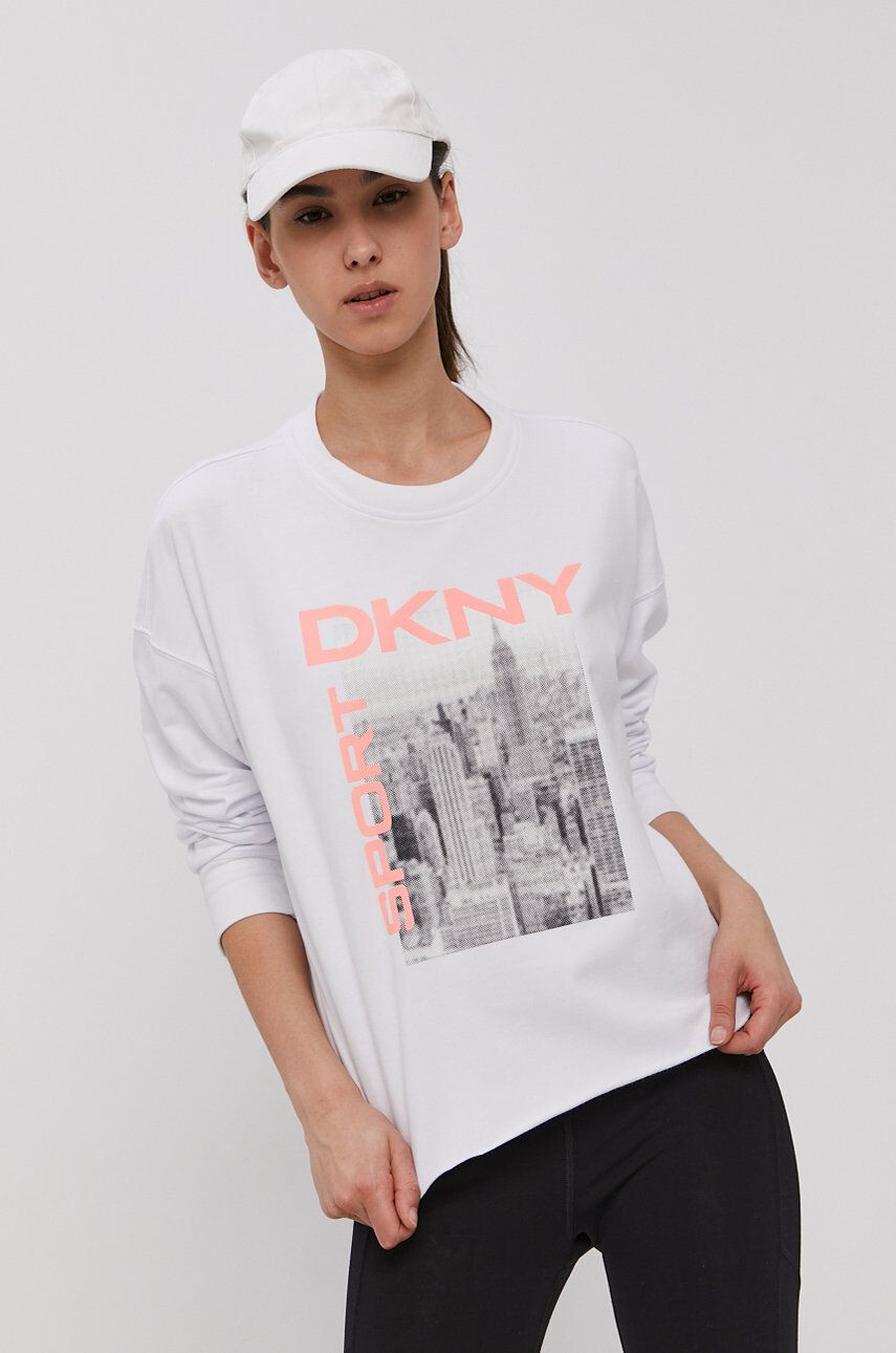 DKNY Bavlněná mikina - Pepit.cz