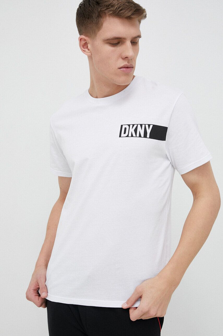 DKNY Bavlněné pyžamové tričko - Pepit.cz