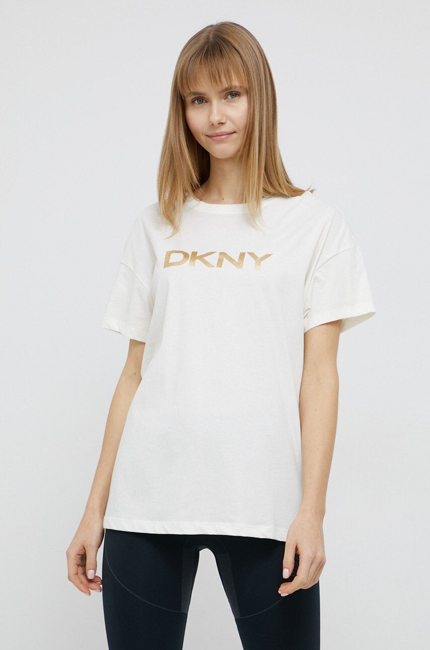 DKNY Bavlněné tričko - Pepit.cz