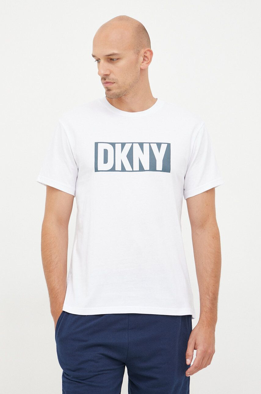 DKNY Bavlněné tričko - Pepit.cz