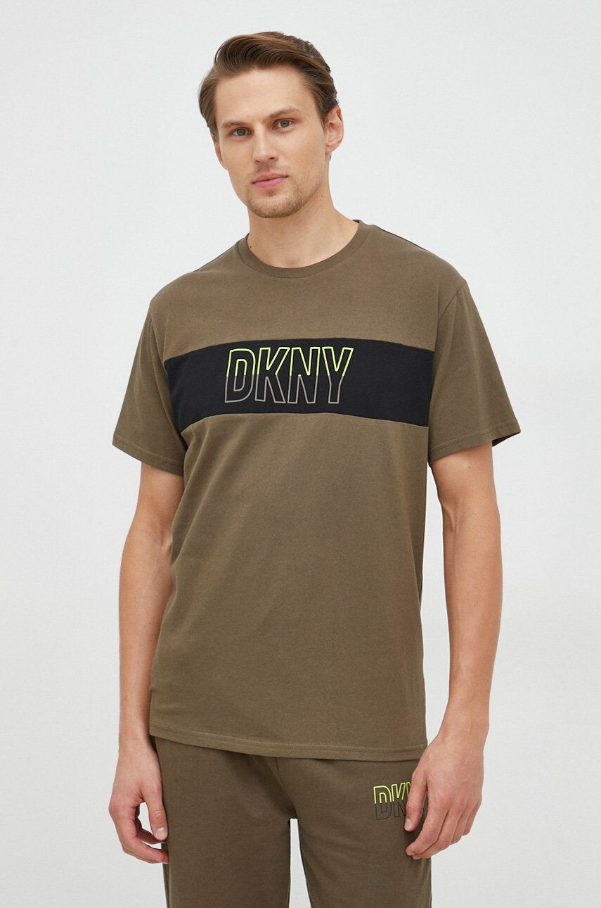 DKNY Bavlněné tričko - Pepit.cz