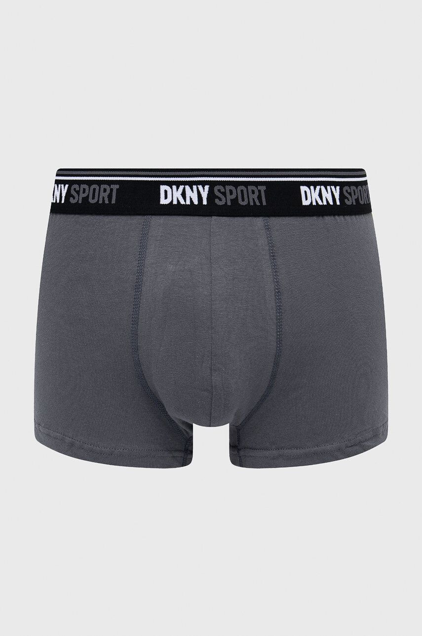 DKNY Boxerky ( 3-pak) pánské šedá barva - Pepit.cz