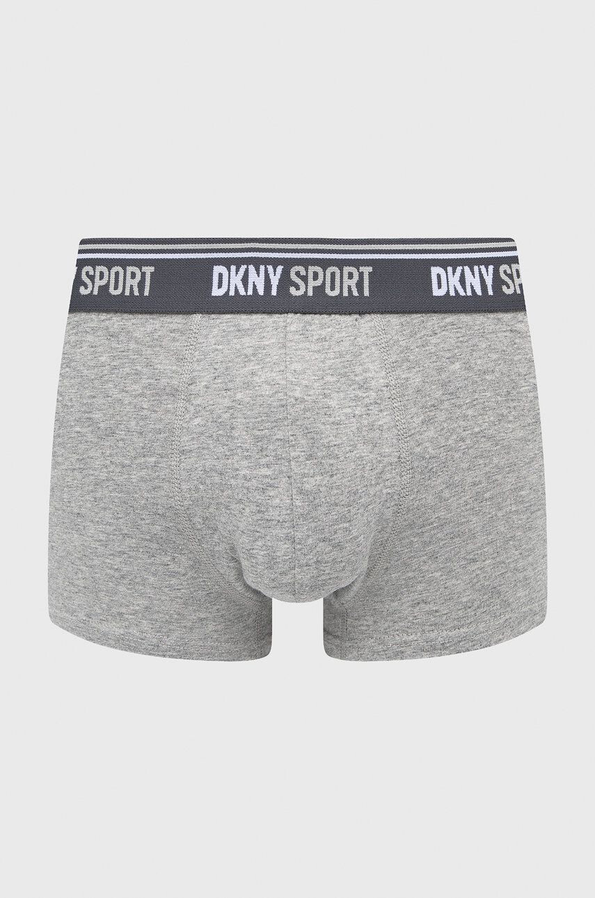 DKNY Boxerky ( 3-pak) pánské šedá barva - Pepit.cz