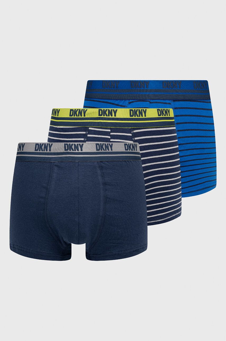 DKNY Boxerky ( 3-pak) pánské tmavomodrá barva - Pepit.cz