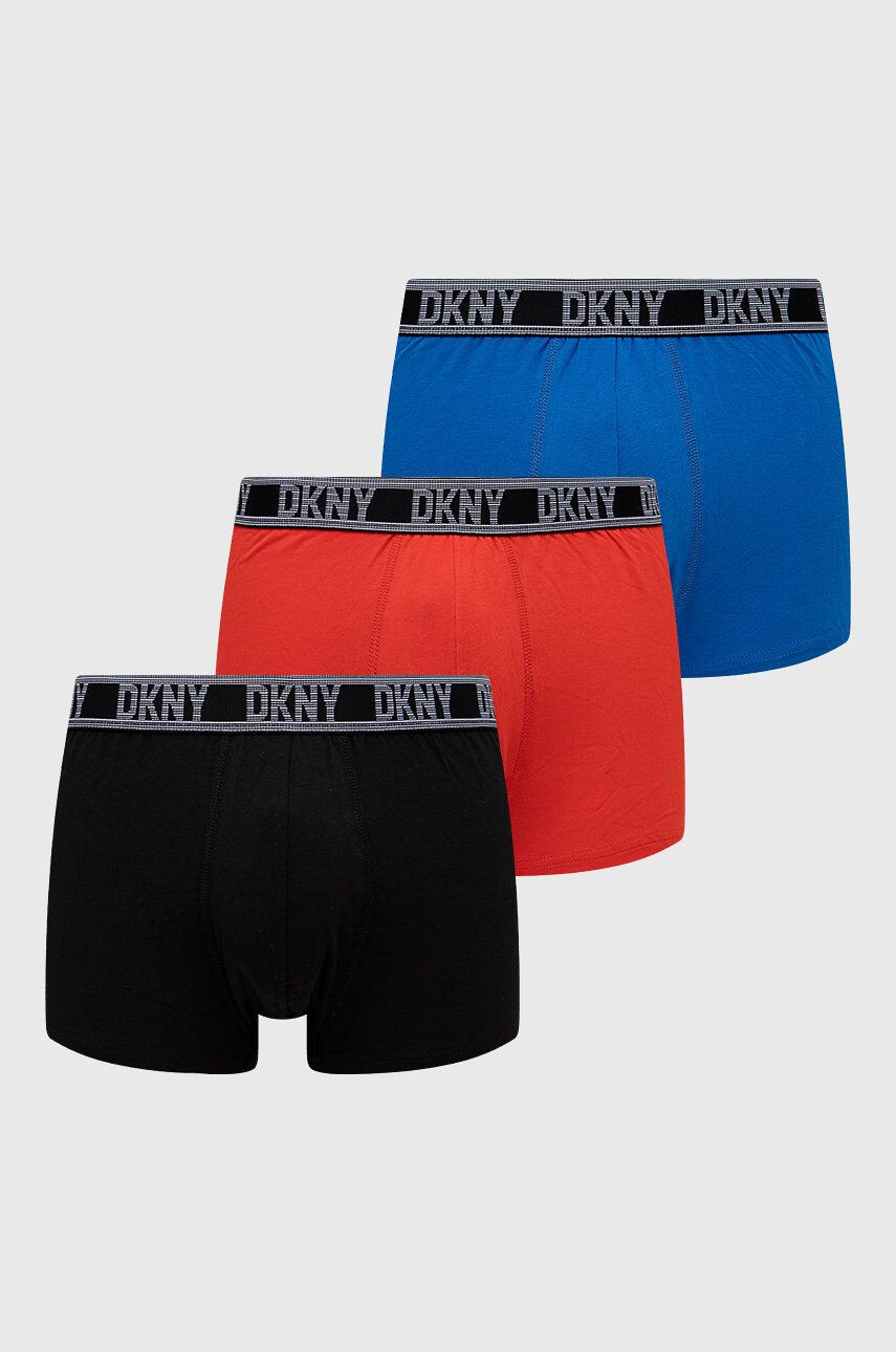 DKNY Boxerky pánské červená barva - Pepit.cz