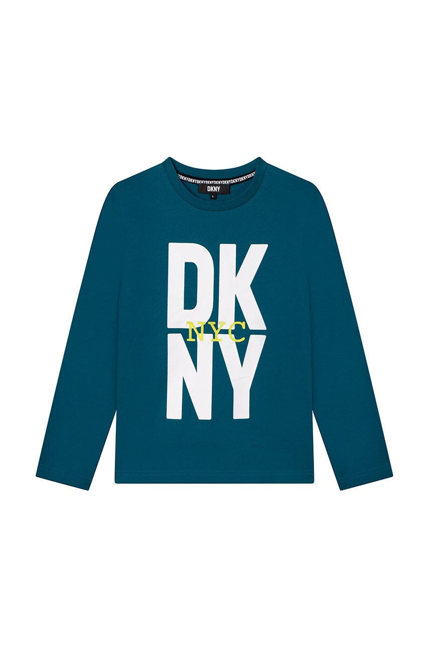 DKNY Dětská bavlněná košile s dlouhým rukávem - Pepit.cz