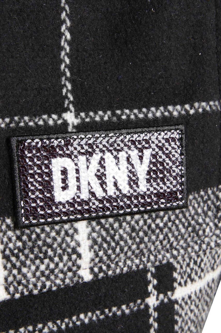 DKNY Dětská bunda černá barva - Pepit.cz