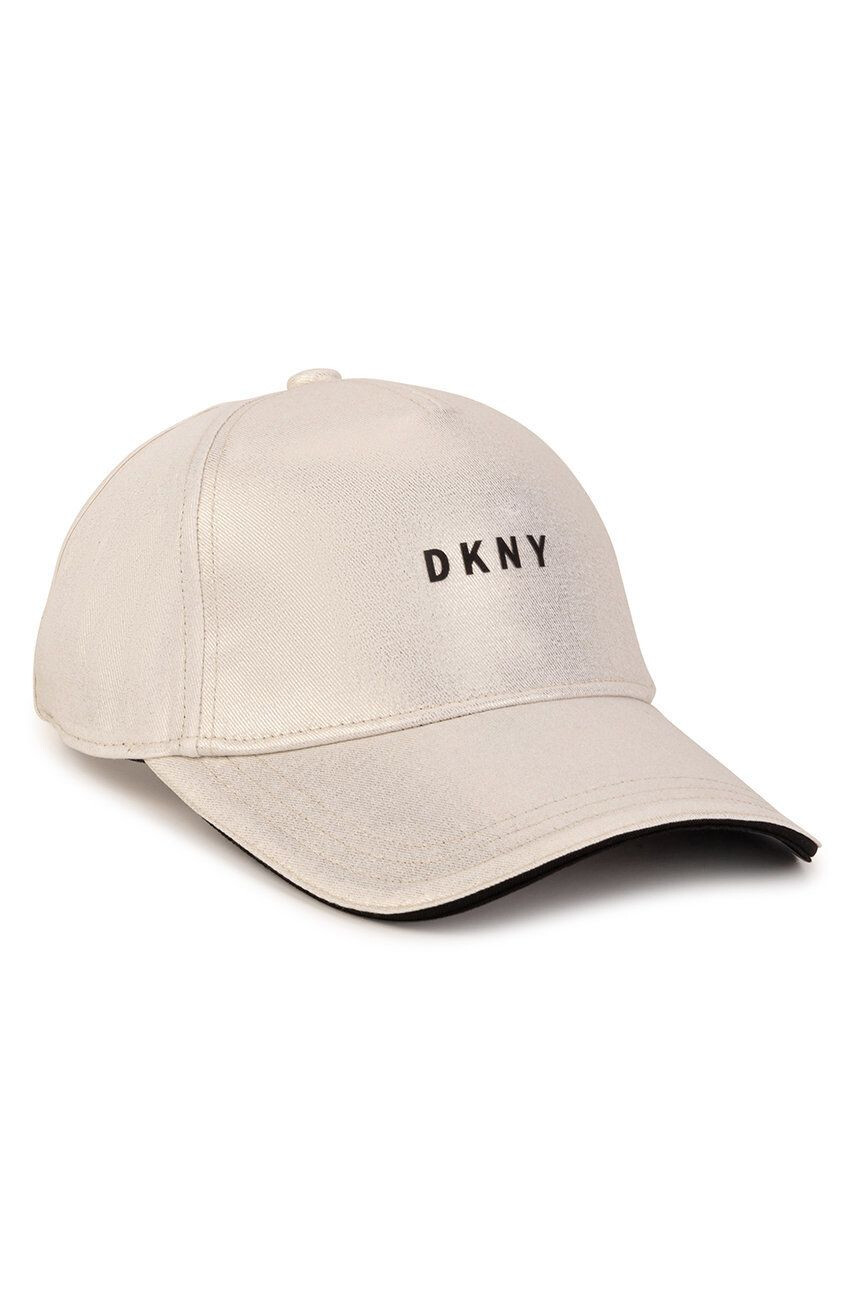 DKNY Dětska čepice růžová barva z tenké pleteniny - Pepit.cz