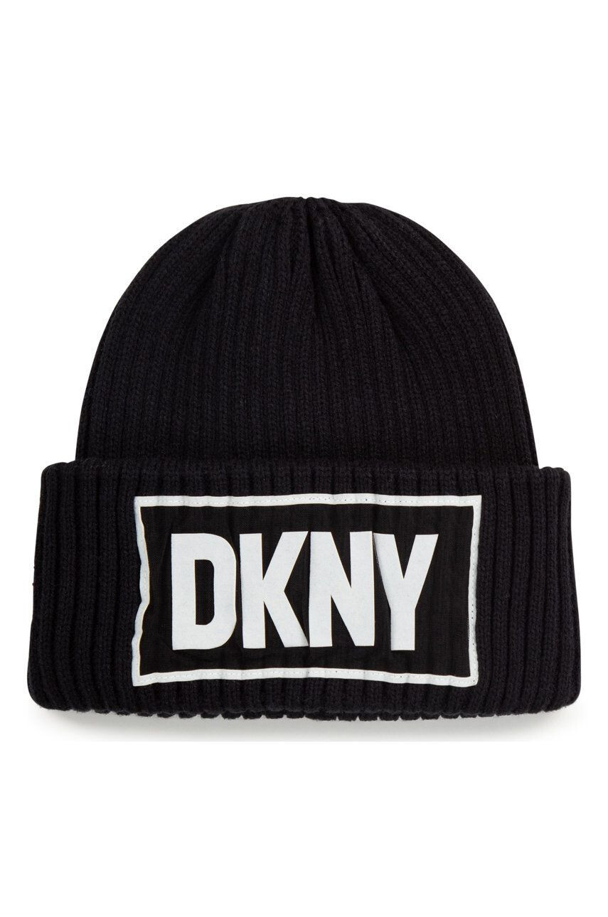 DKNY Dětska čepice černá barva - Pepit.cz