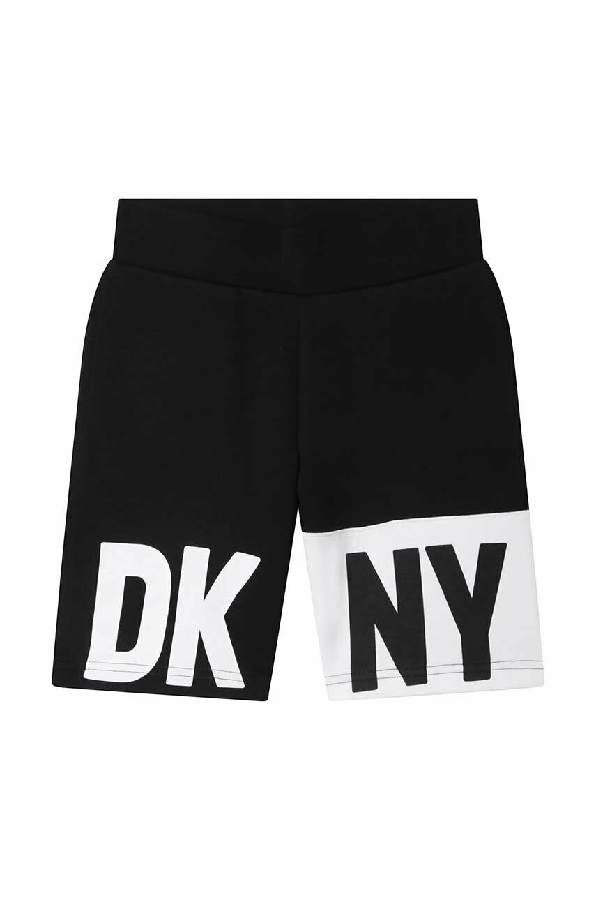 DKNY Dětské kraťasy černá barva - Pepit.cz