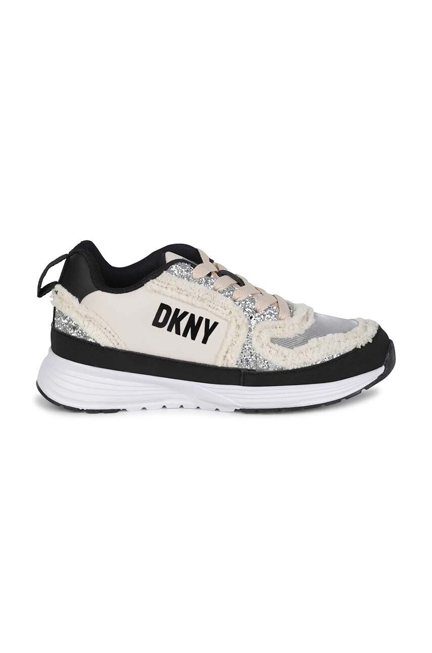 DKNY Dětské sneakers boty šedá barva - Pepit.cz