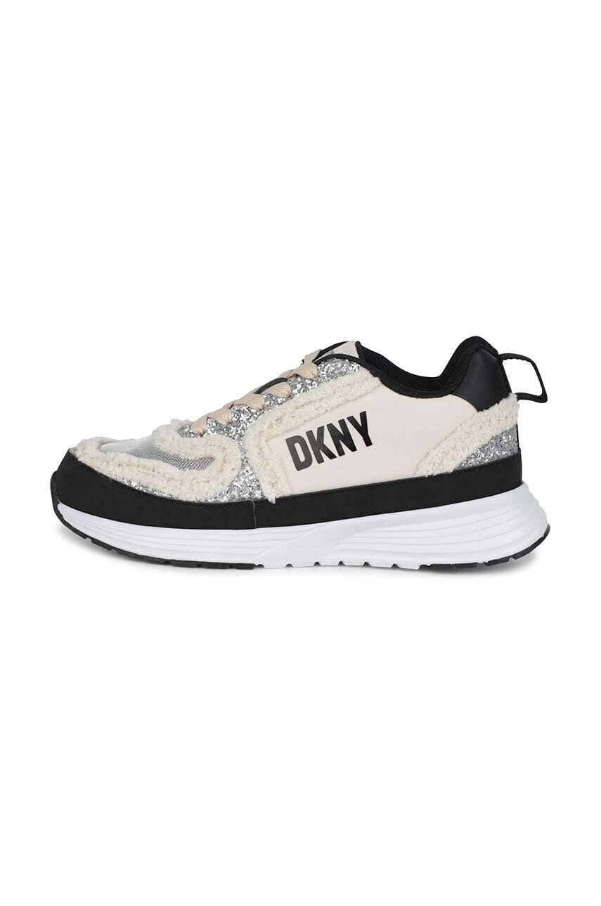 DKNY Dětské sneakers boty šedá barva - Pepit.cz