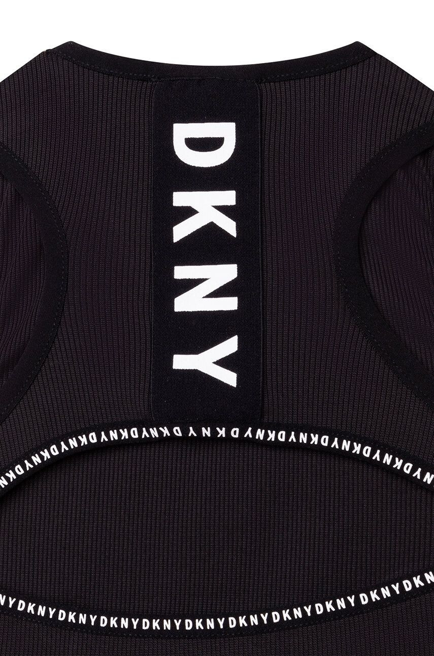 DKNY Dětský top černá barva - Pepit.cz