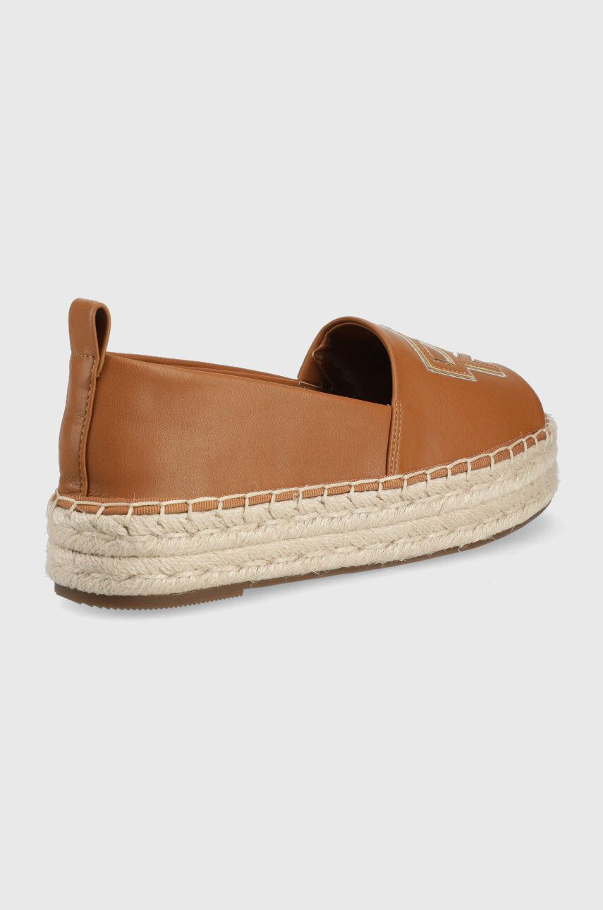 DKNY Espadrilky Maddy hnědá barva na platformě - Pepit.cz