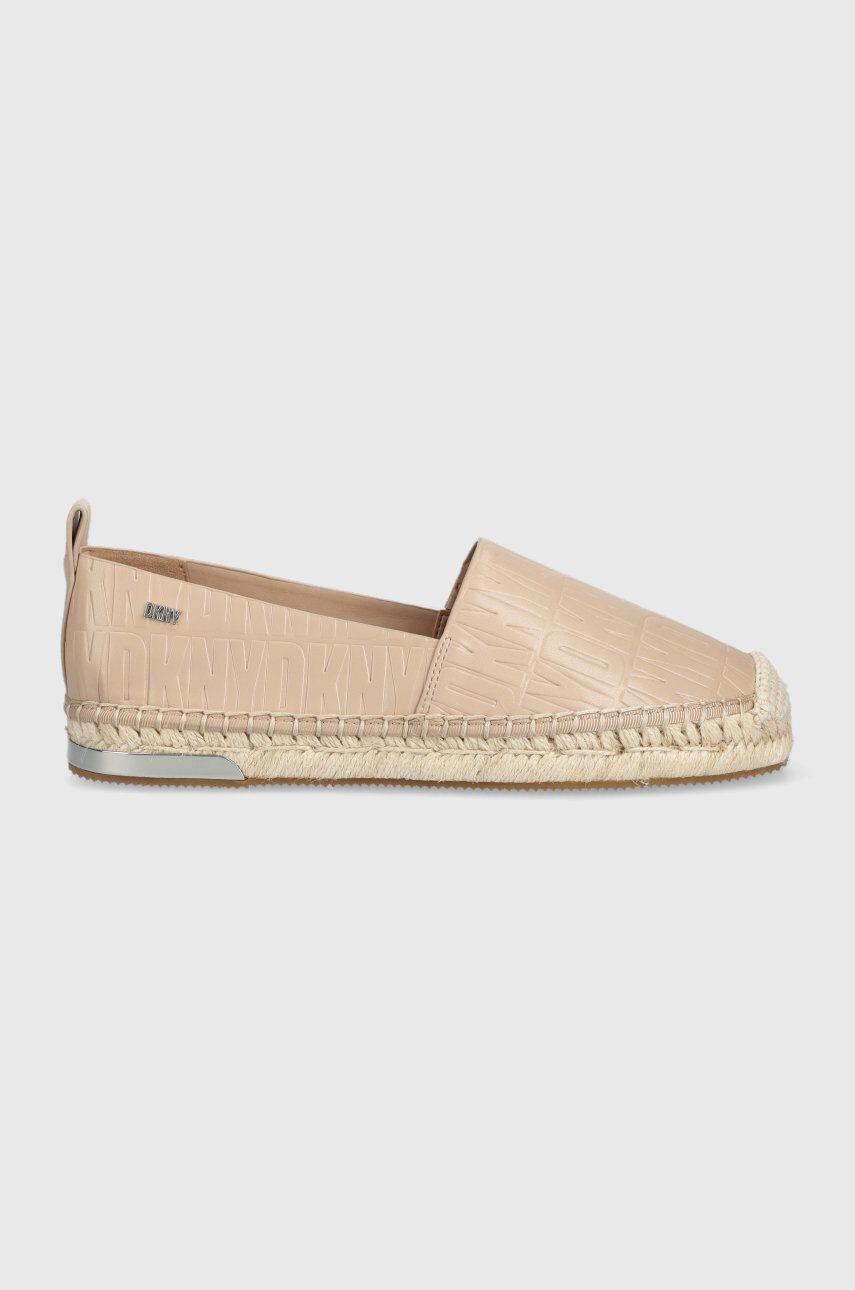 DKNY Espadrilky MAKALINA béžová barva K4299042 - Pepit.cz