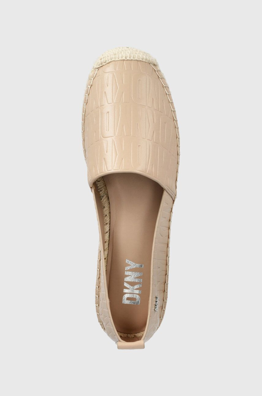 DKNY Espadrilky MAKALINA béžová barva K4299042 - Pepit.cz