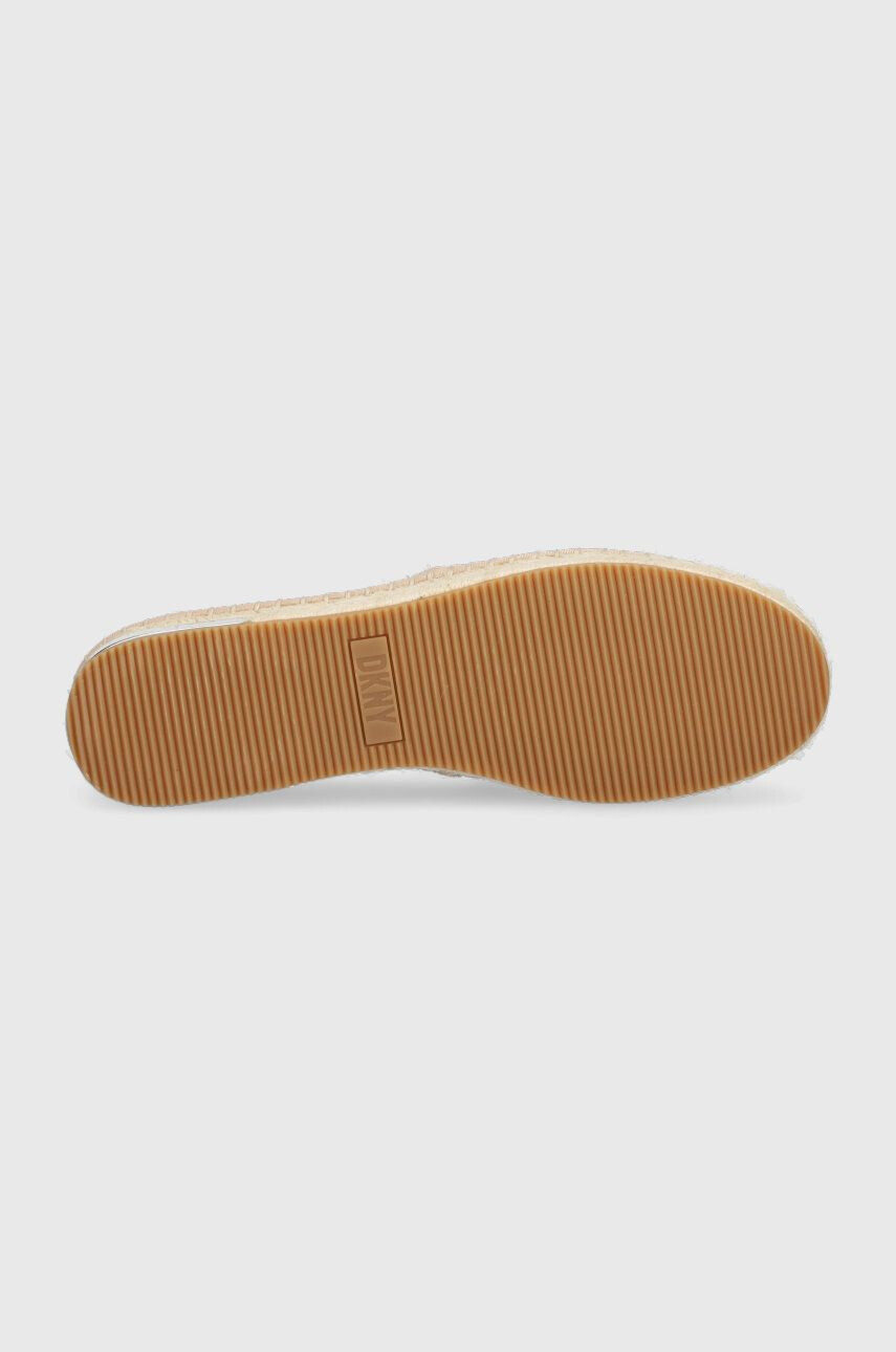 DKNY Espadrilky MAKALINA béžová barva K4299042 - Pepit.cz