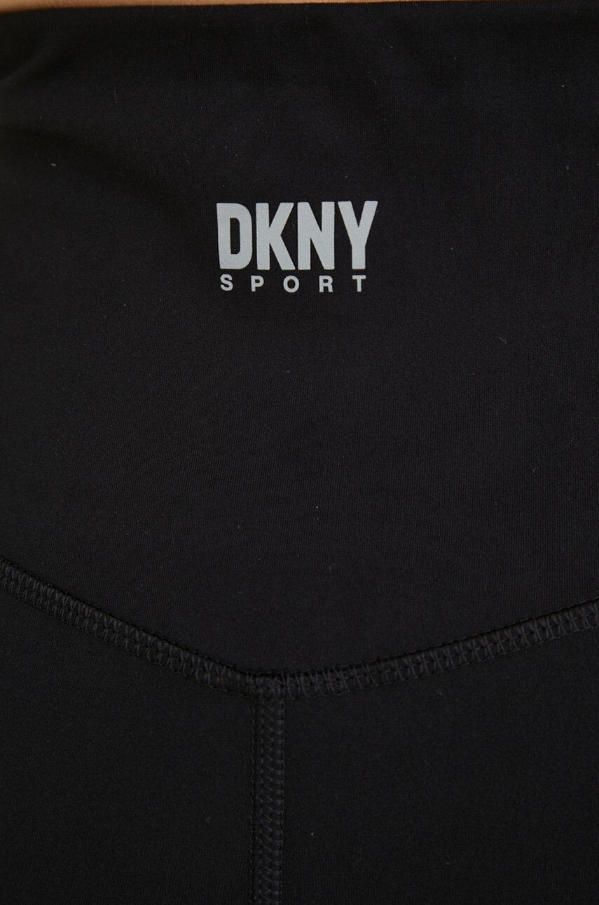 DKNY Kalhoty dámské černá barva hladké - Pepit.cz