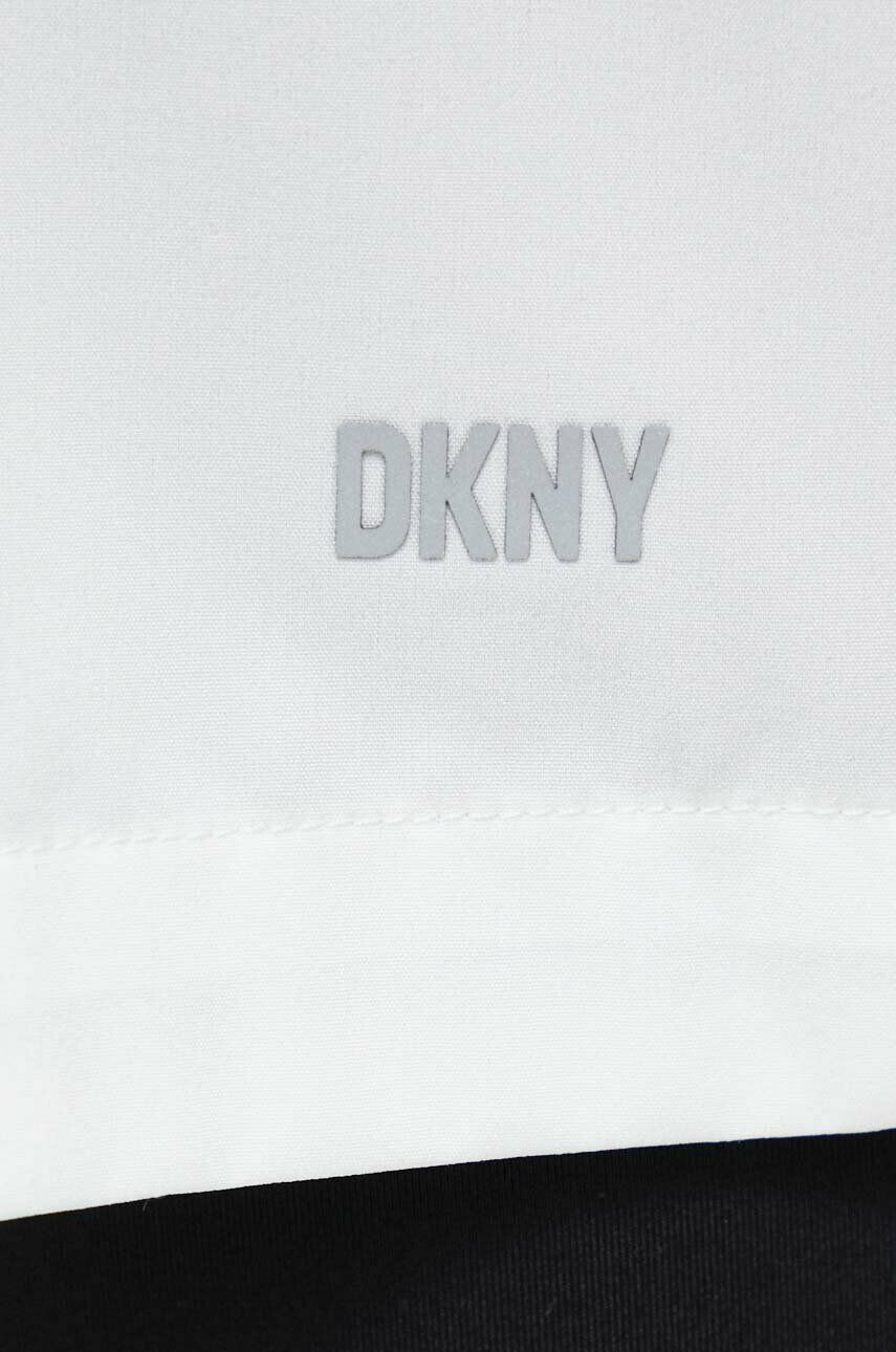 DKNY Košile dámská bílá barva relaxed s klasickým límcem - Pepit.cz