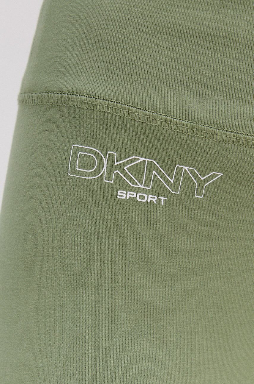 DKNY Legíny dámské zelená barva - Pepit.cz