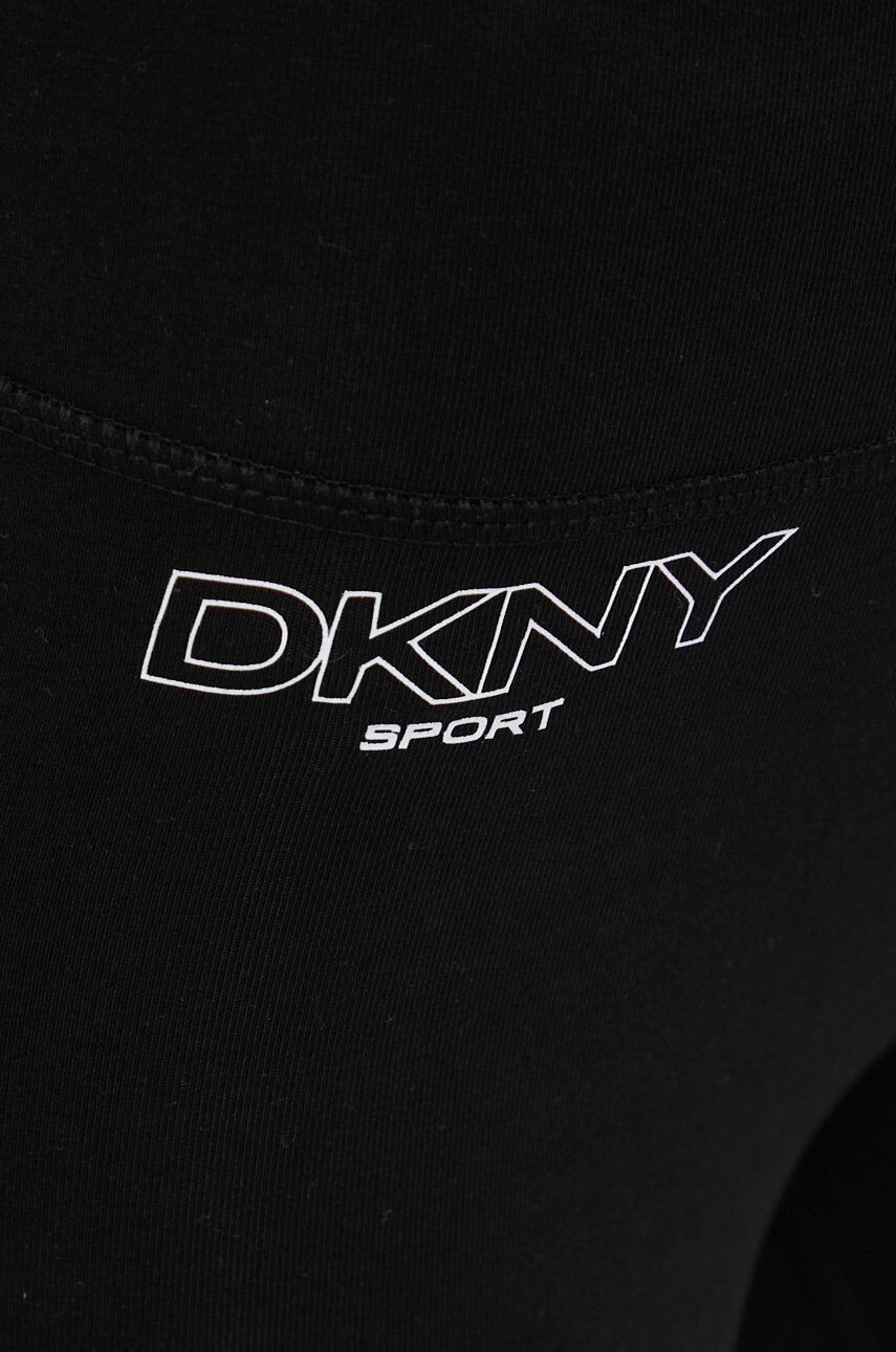 DKNY Legíny dámské černá barva vzorované - Pepit.cz