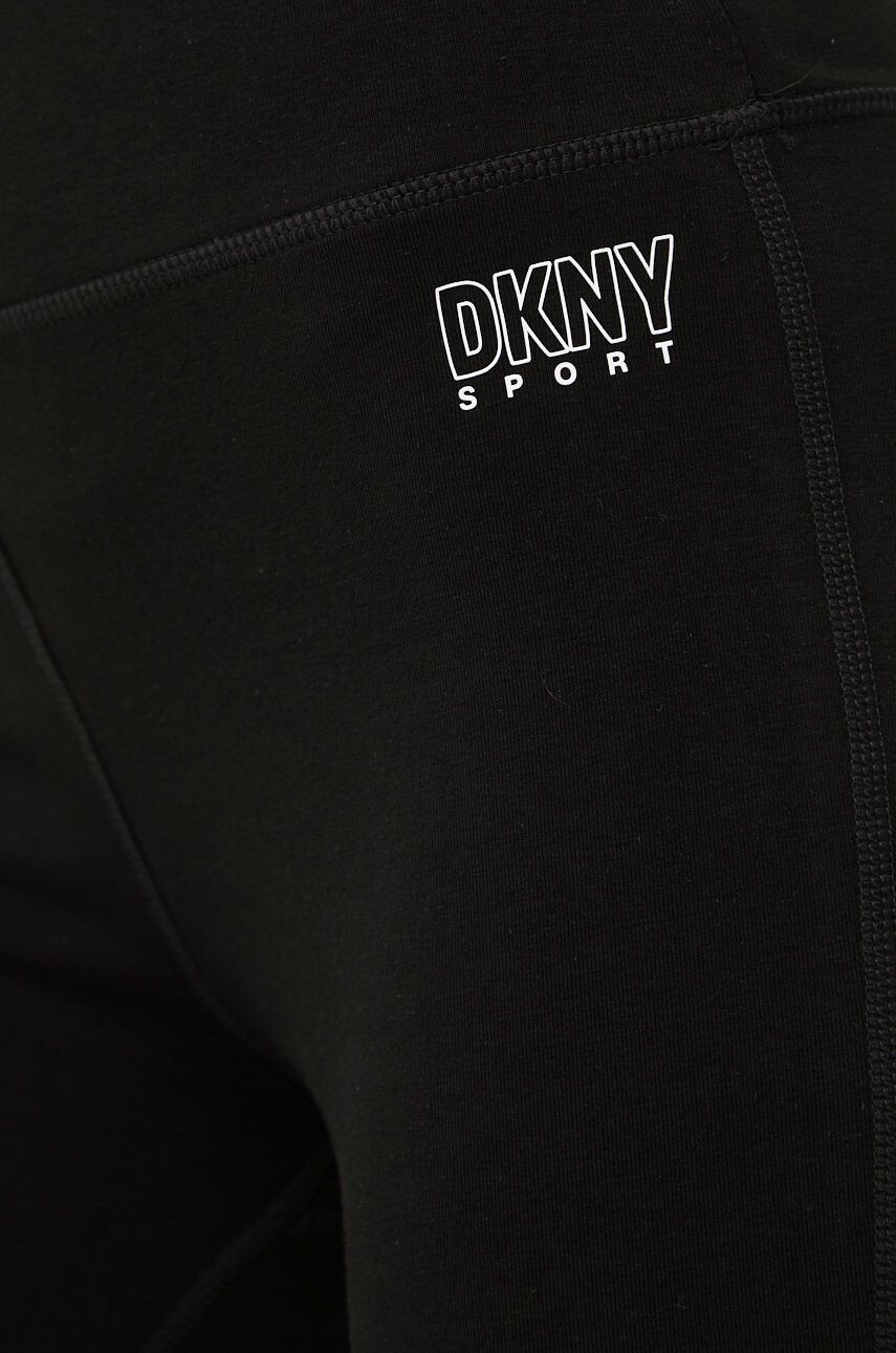 DKNY Legíny dámské černá barva vzorované - Pepit.cz