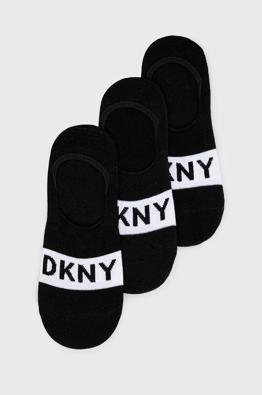 DKNY Ponožky 3-pack pánské bílá barva - Pepit.cz