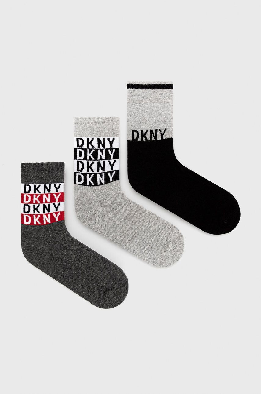 DKNY Ponožky dámské šedá barva - Pepit.cz