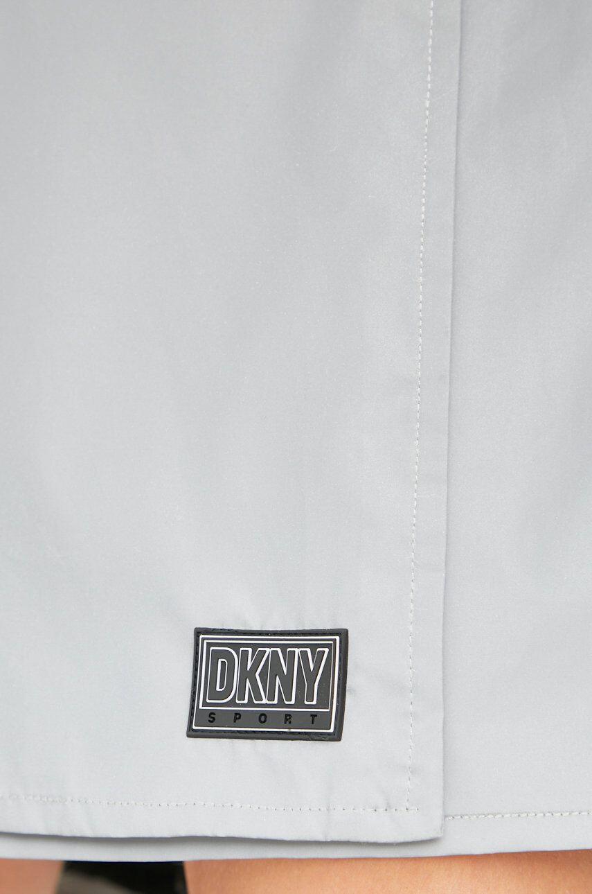 DKNY Sukně stříbrná barva mini - Pepit.cz