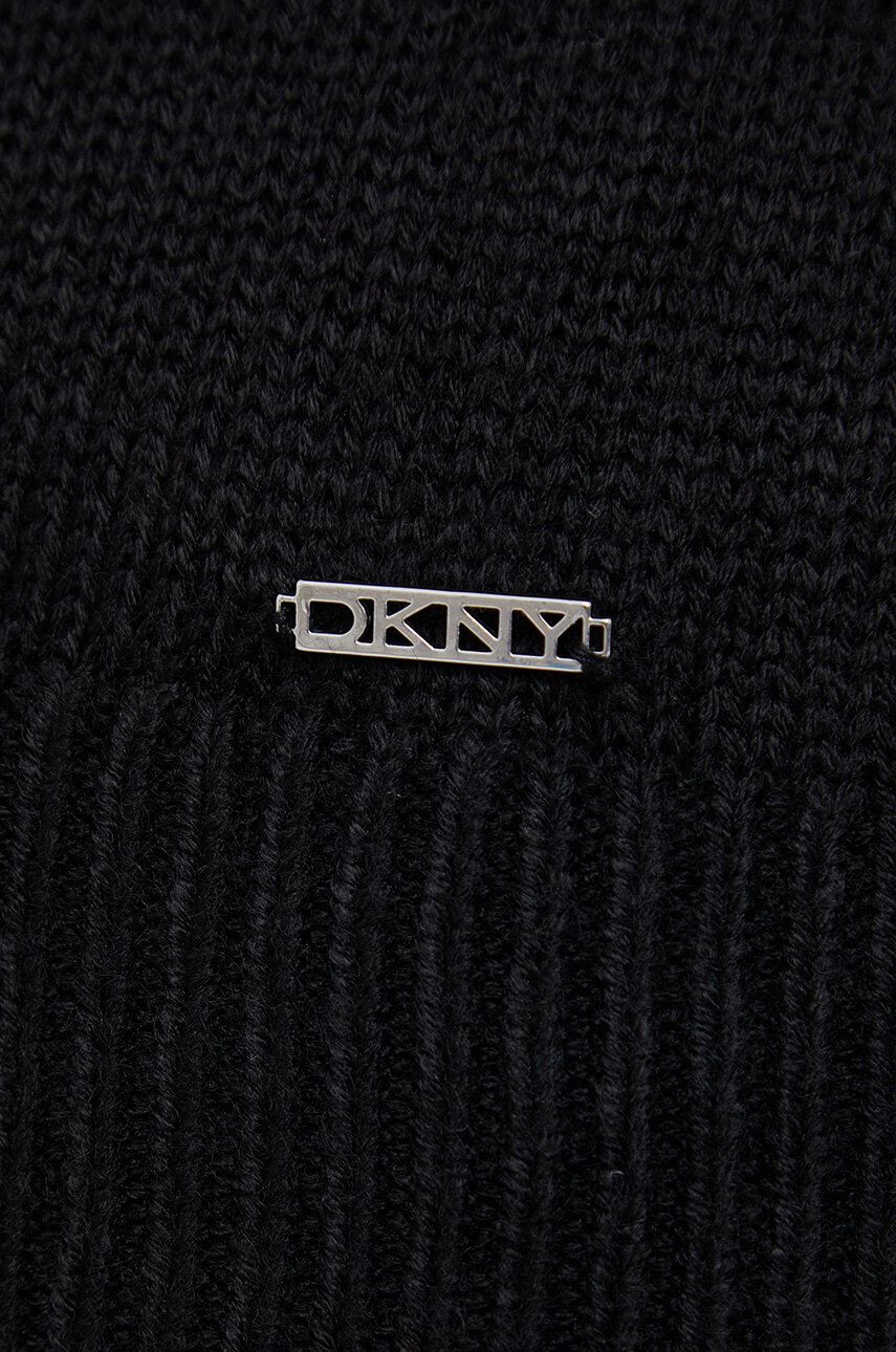 DKNY Svetr dámský černá barva s rolákem - Pepit.cz