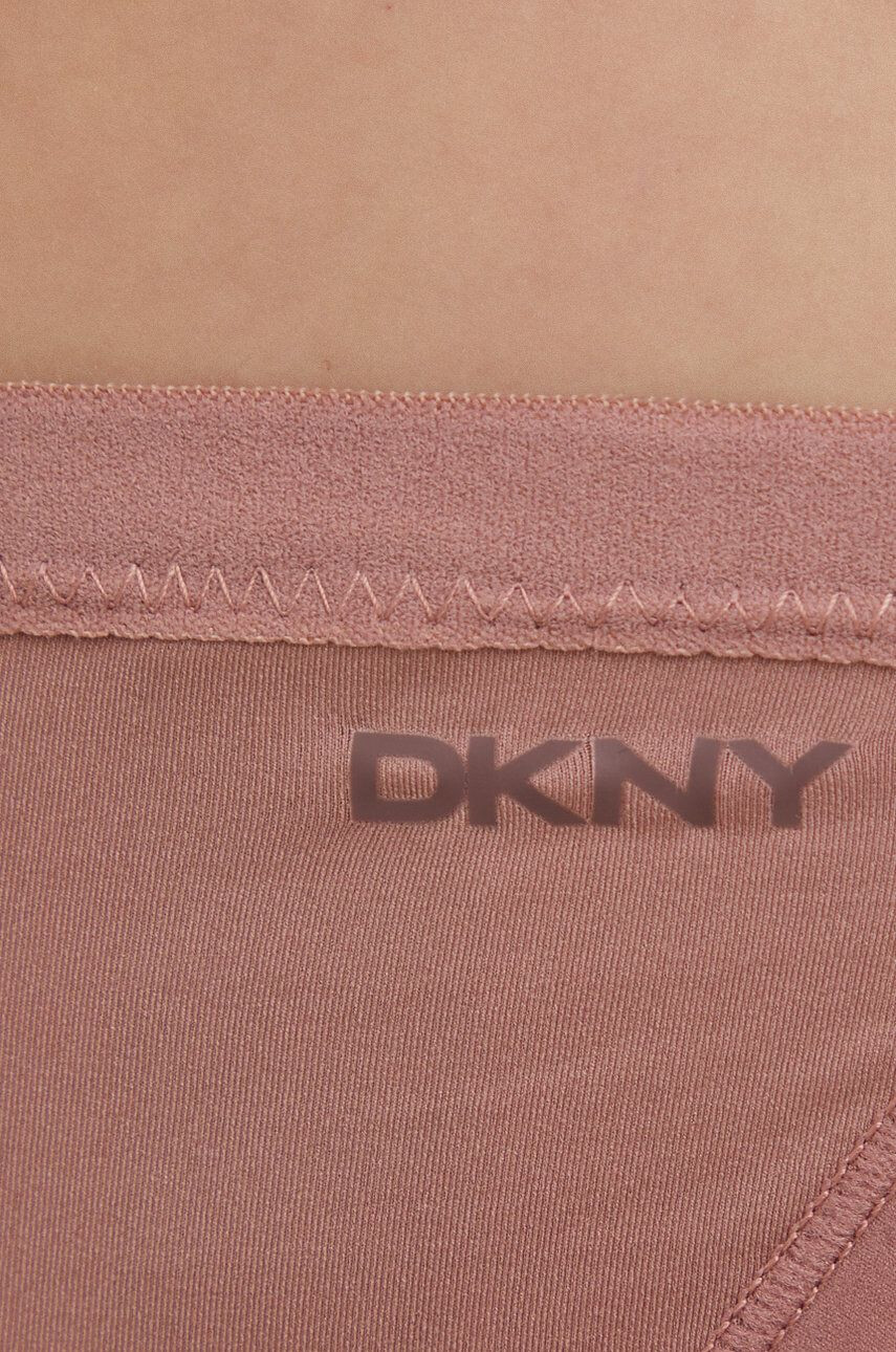 DKNY Tanga hnědá barva - Pepit.cz