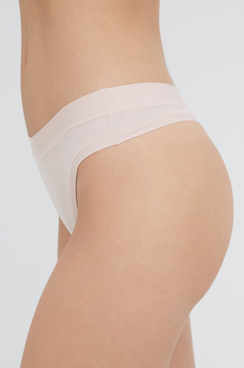 DKNY Tanga růžová barva - Pepit.cz