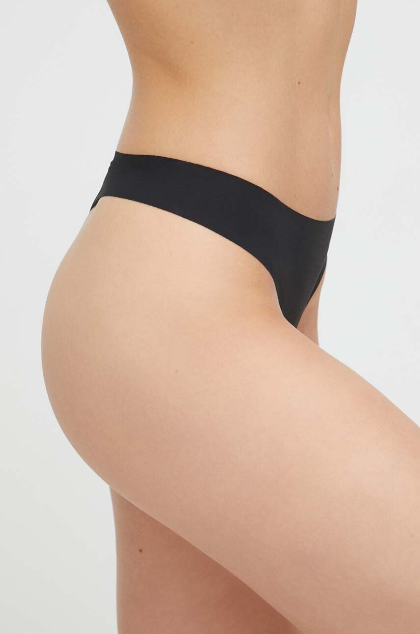 DKNY Tanga 3-pack černá barva - Pepit.cz