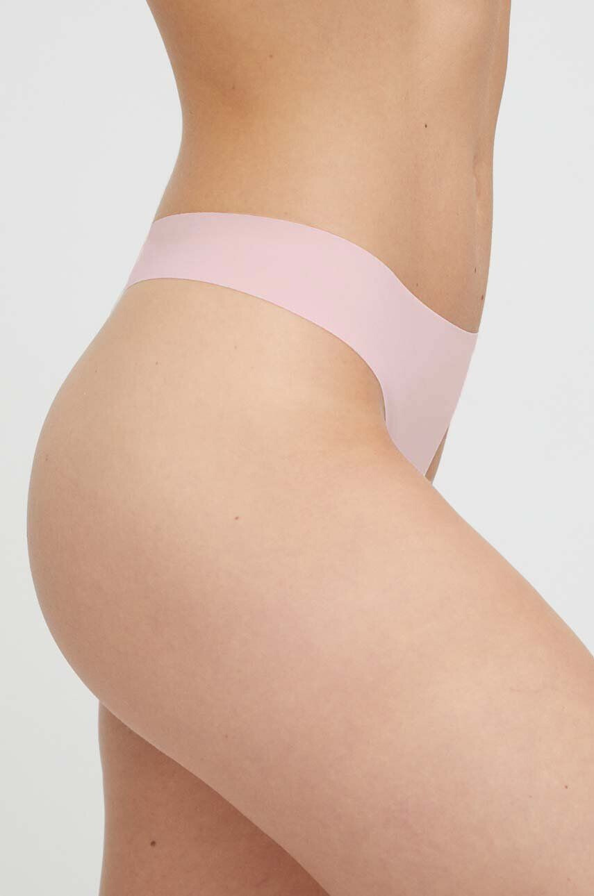 DKNY Tanga 3-pack černá barva - Pepit.cz