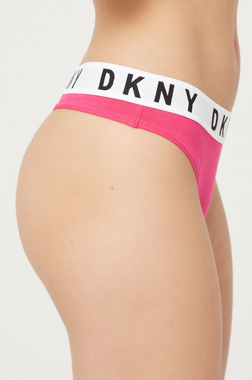 DKNY Tanga zelená barva - Pepit.cz