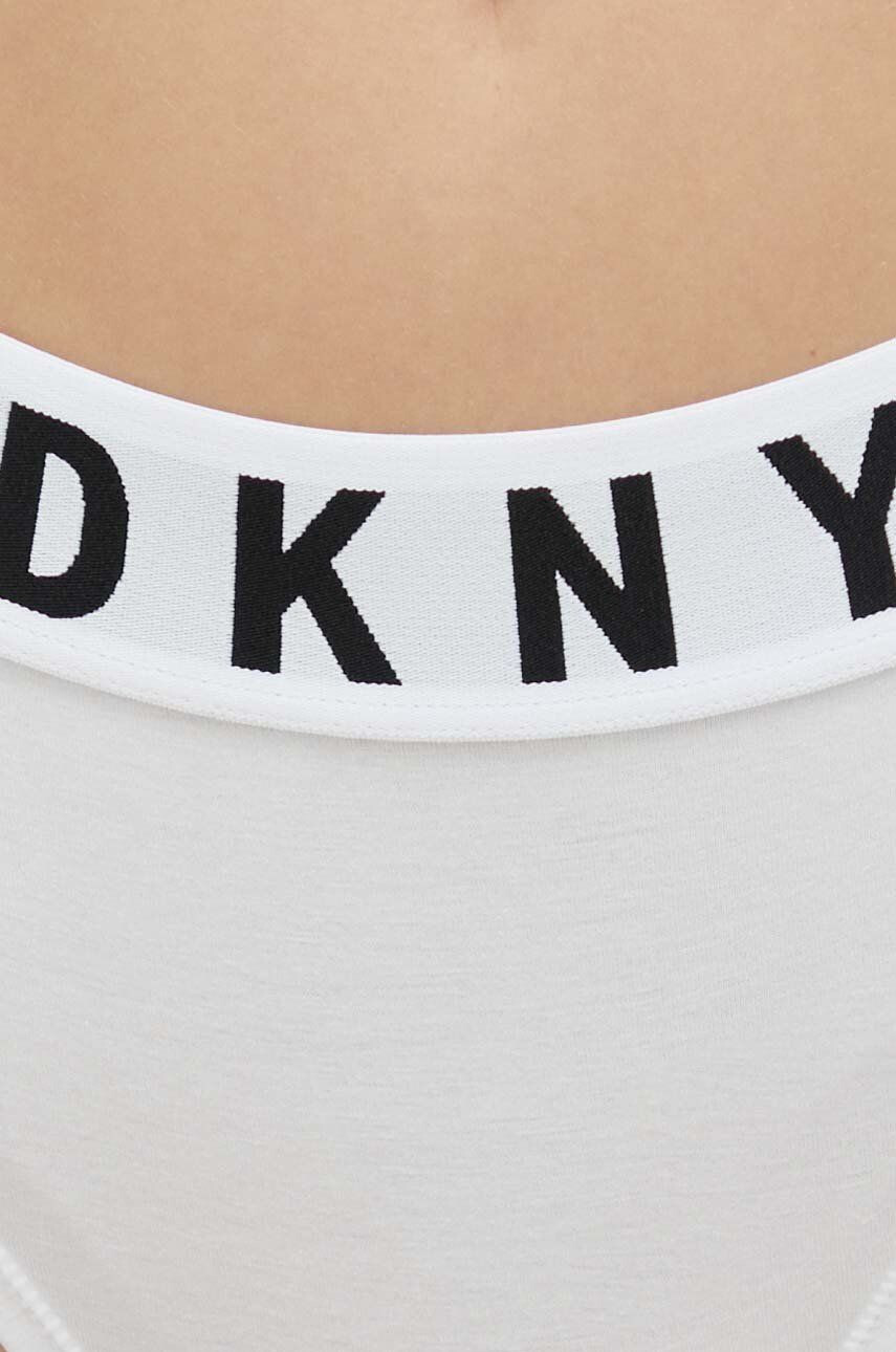 DKNY Tanga bílá barva - Pepit.cz