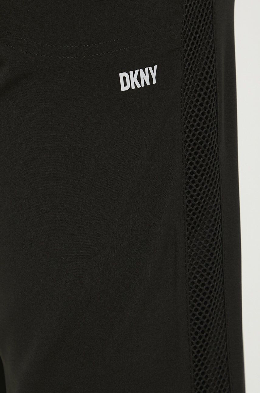 DKNY Tepláky dámské černá barva hladké - Pepit.cz