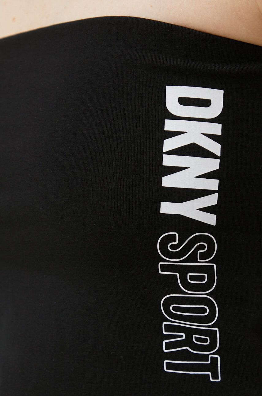 DKNY Top dámský černá barva španělský výstřih - Pepit.cz