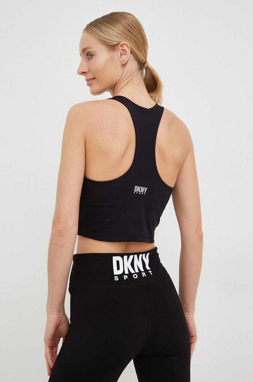 DKNY Top dámský zelená barva - Pepit.cz