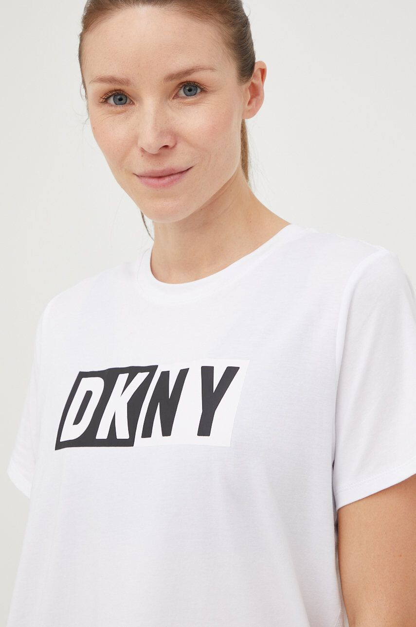 DKNY Tričko bílá barva - Pepit.cz