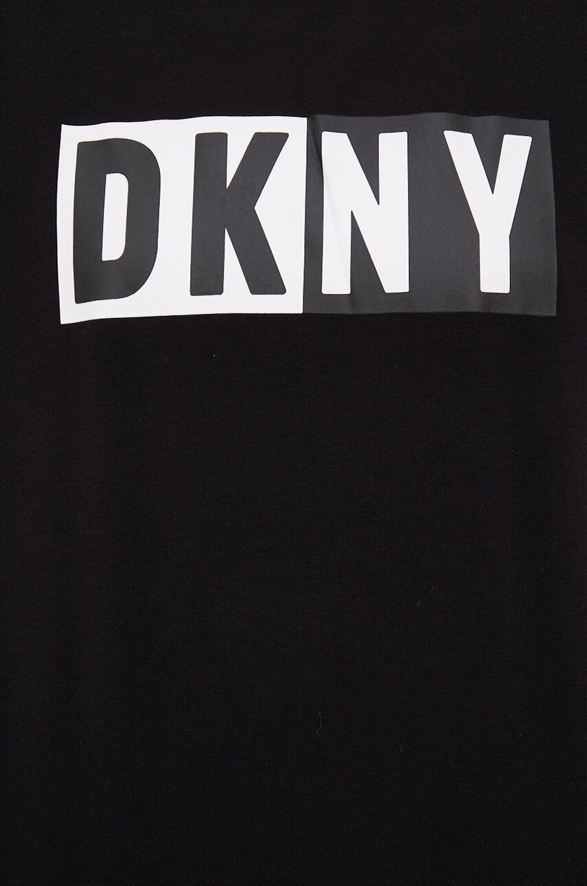 DKNY Tričko černá barva - Pepit.cz