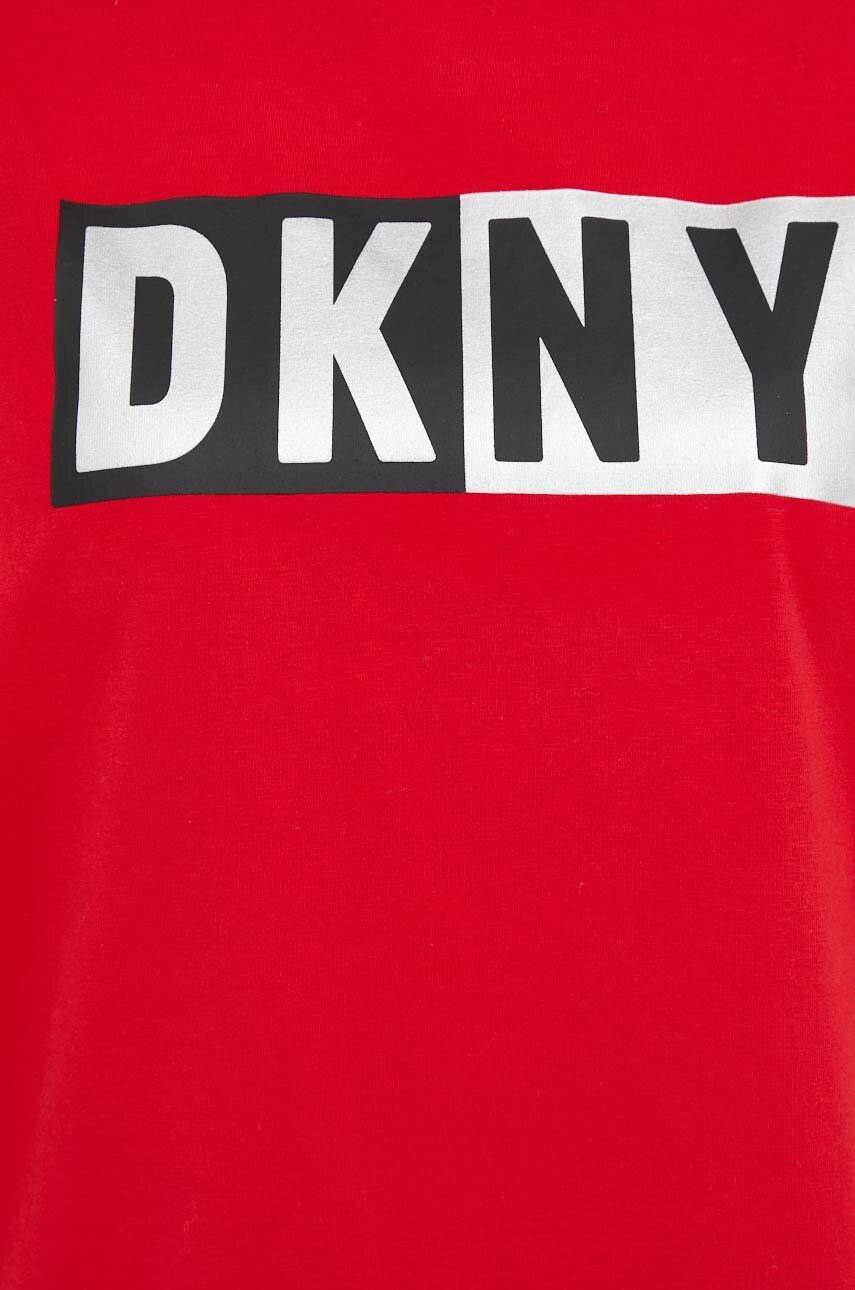 DKNY Tričko růžová barva - Pepit.cz