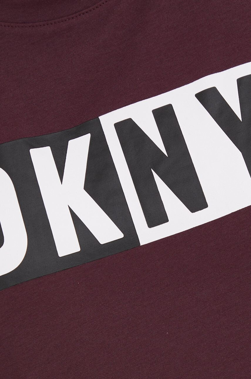 DKNY Tričko růžová barva - Pepit.cz