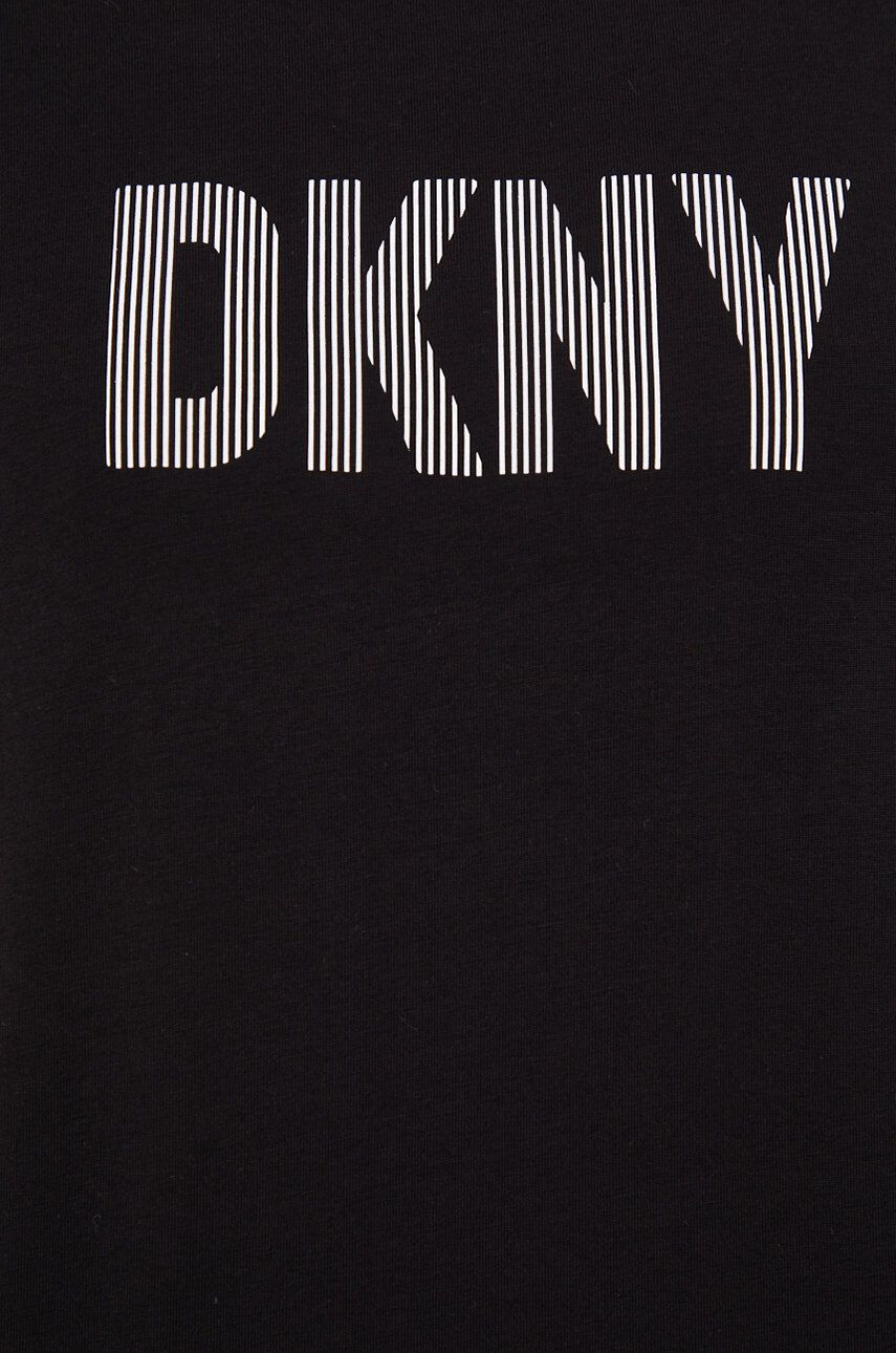 DKNY Tričko černá barva - Pepit.cz