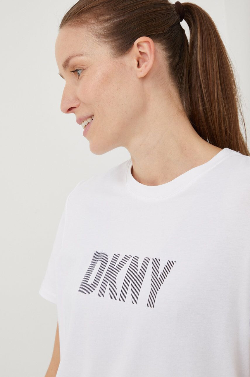 DKNY Tričko bílá barva - Pepit.cz